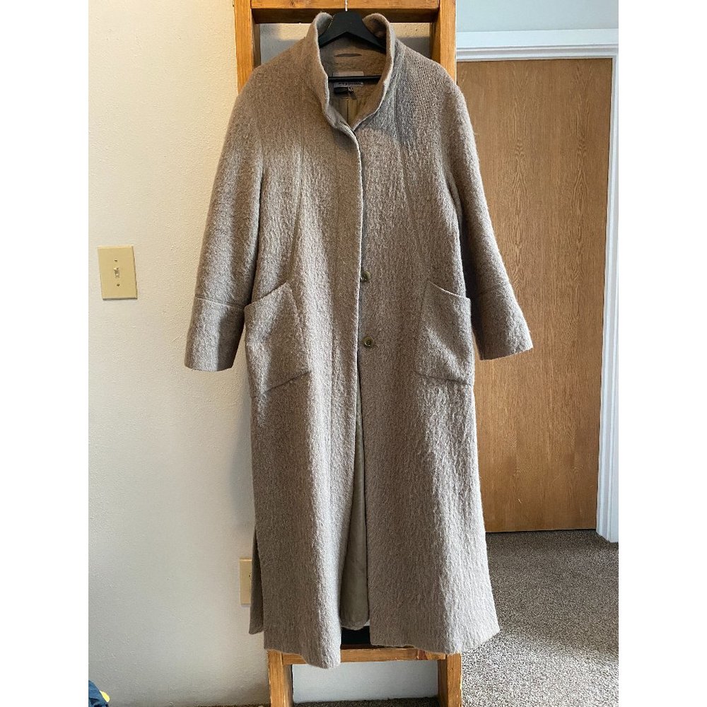 Wool/Alpaca Duster Jacket, 10